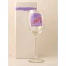 Hand-painted wine glass